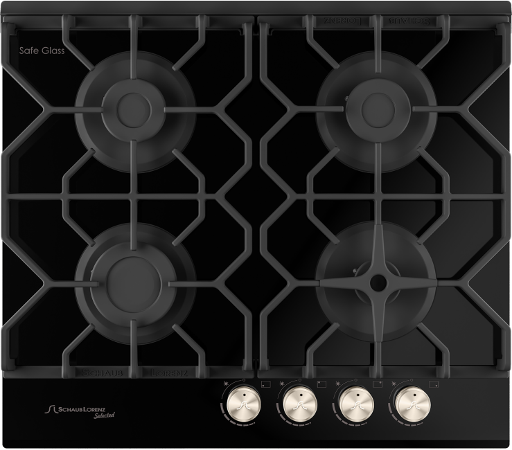 ჩასაშენებელი გაზქურა SLK GY6225 BLACK